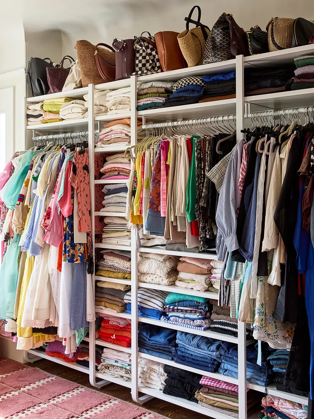 A Modular IKEA Wardrobe Keeps This Fashion Influencer’s ‘Cloffice’ in Order