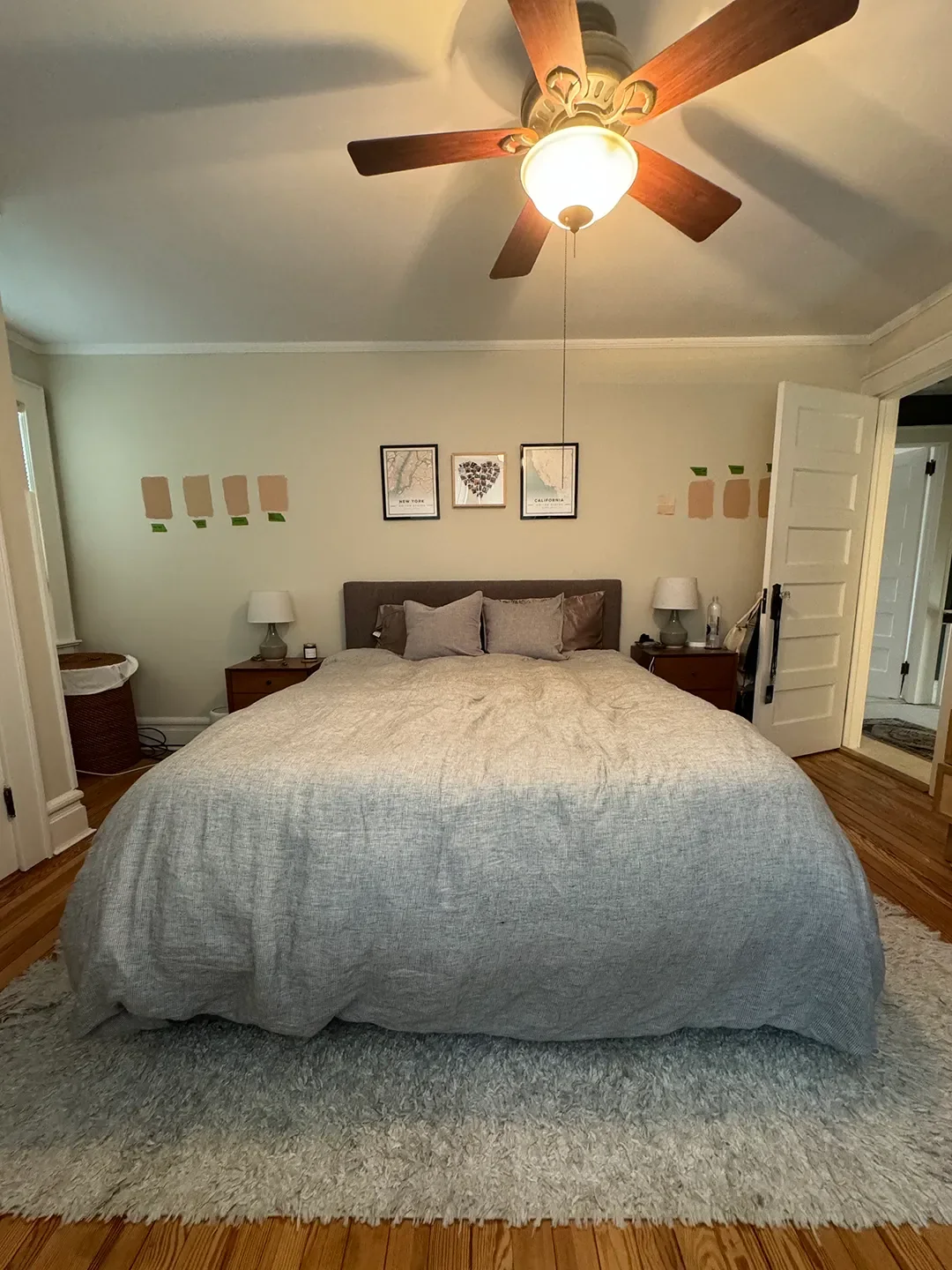 Inside a Primary Suite Remodel Where the Bathroom Shrank So the Room Could Breathe