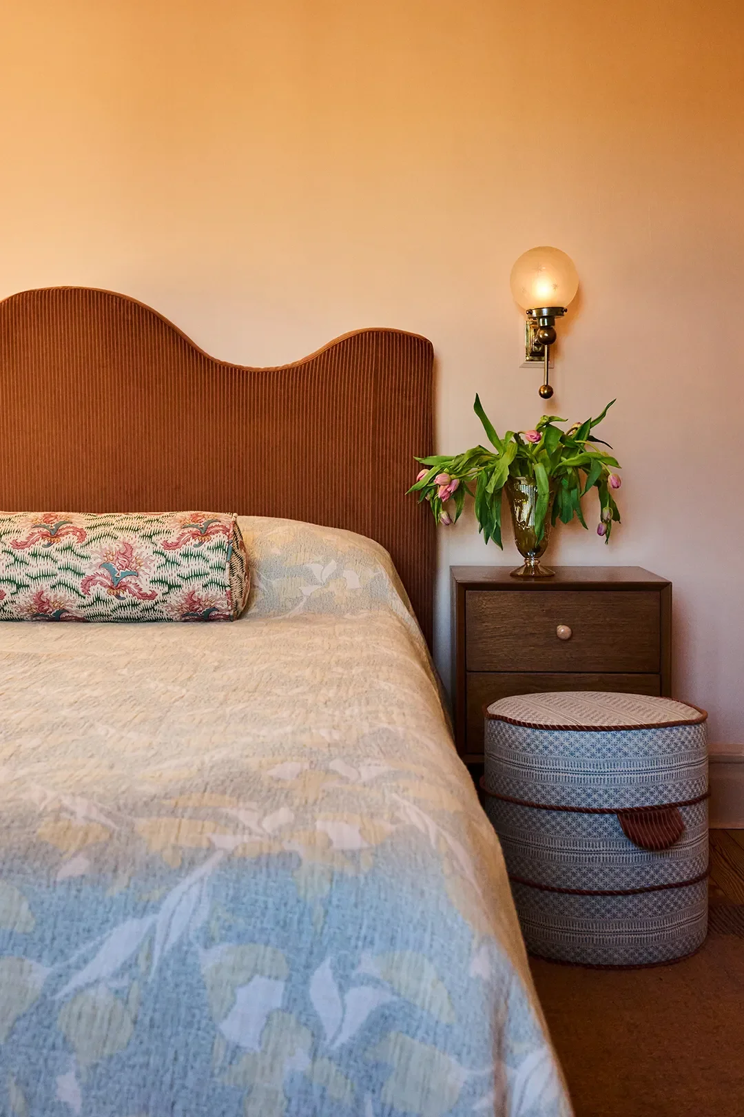 Inside a Primary Suite Remodel Where the Bathroom Shrank So the Room Could Breathe