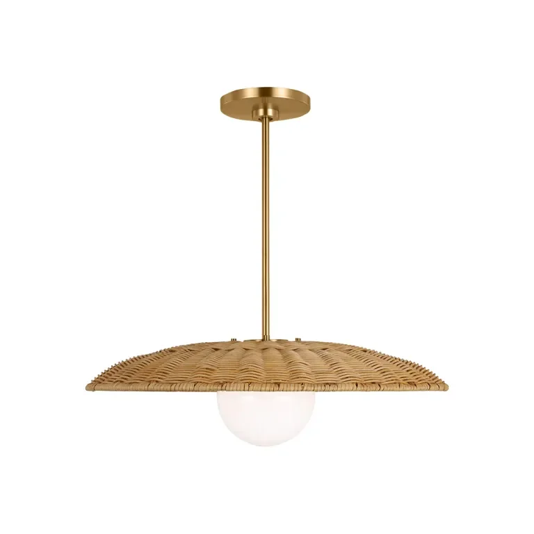 Why Oversize Wicker Pendant Lamps Are the Statement Lighting Designers Actually Want