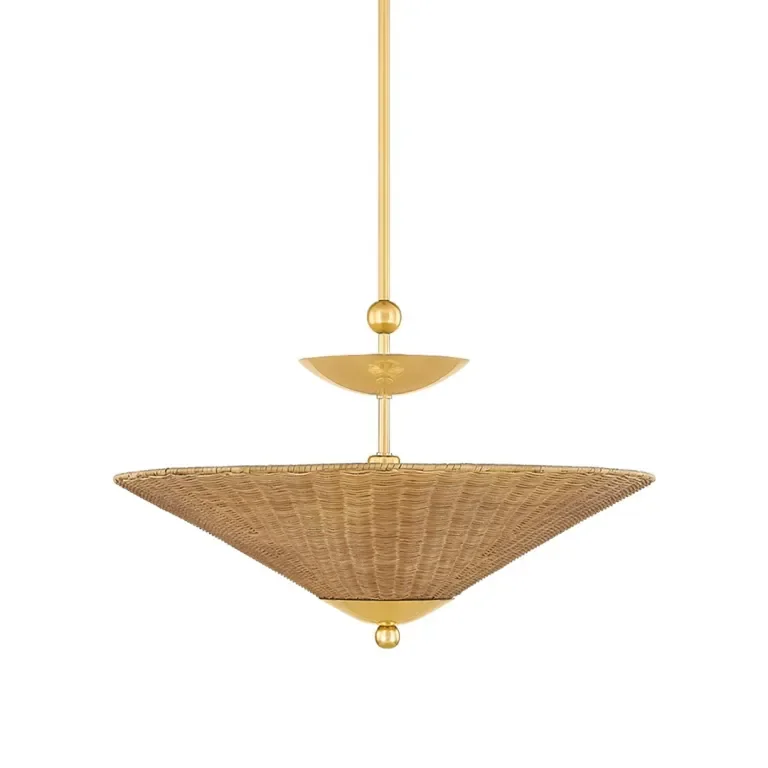 Why Oversize Wicker Pendant Lamps Are the Statement Lighting Designers Actually Want