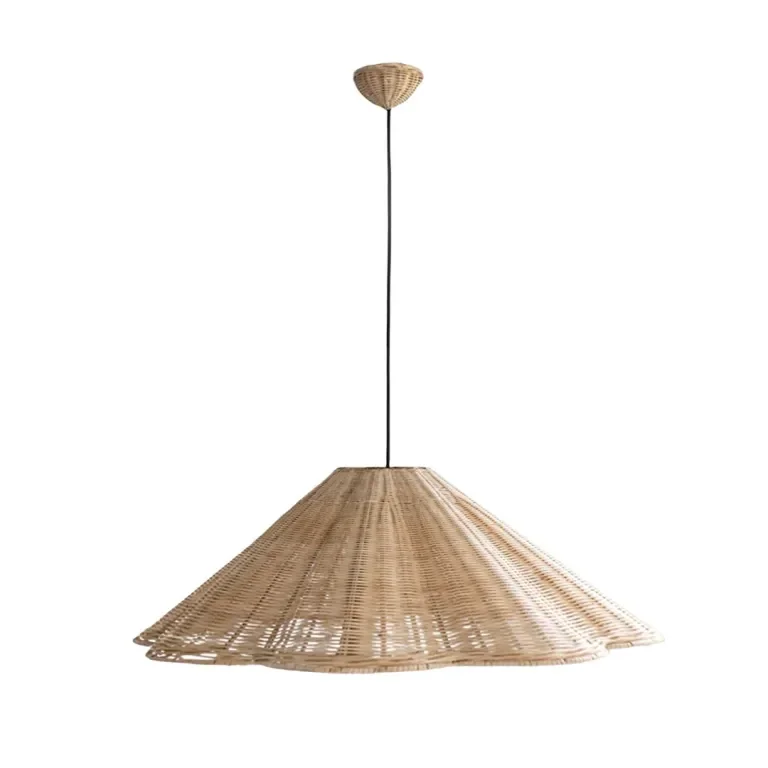 Why Oversize Wicker Pendant Lamps Are the Statement Lighting Designers Actually Want