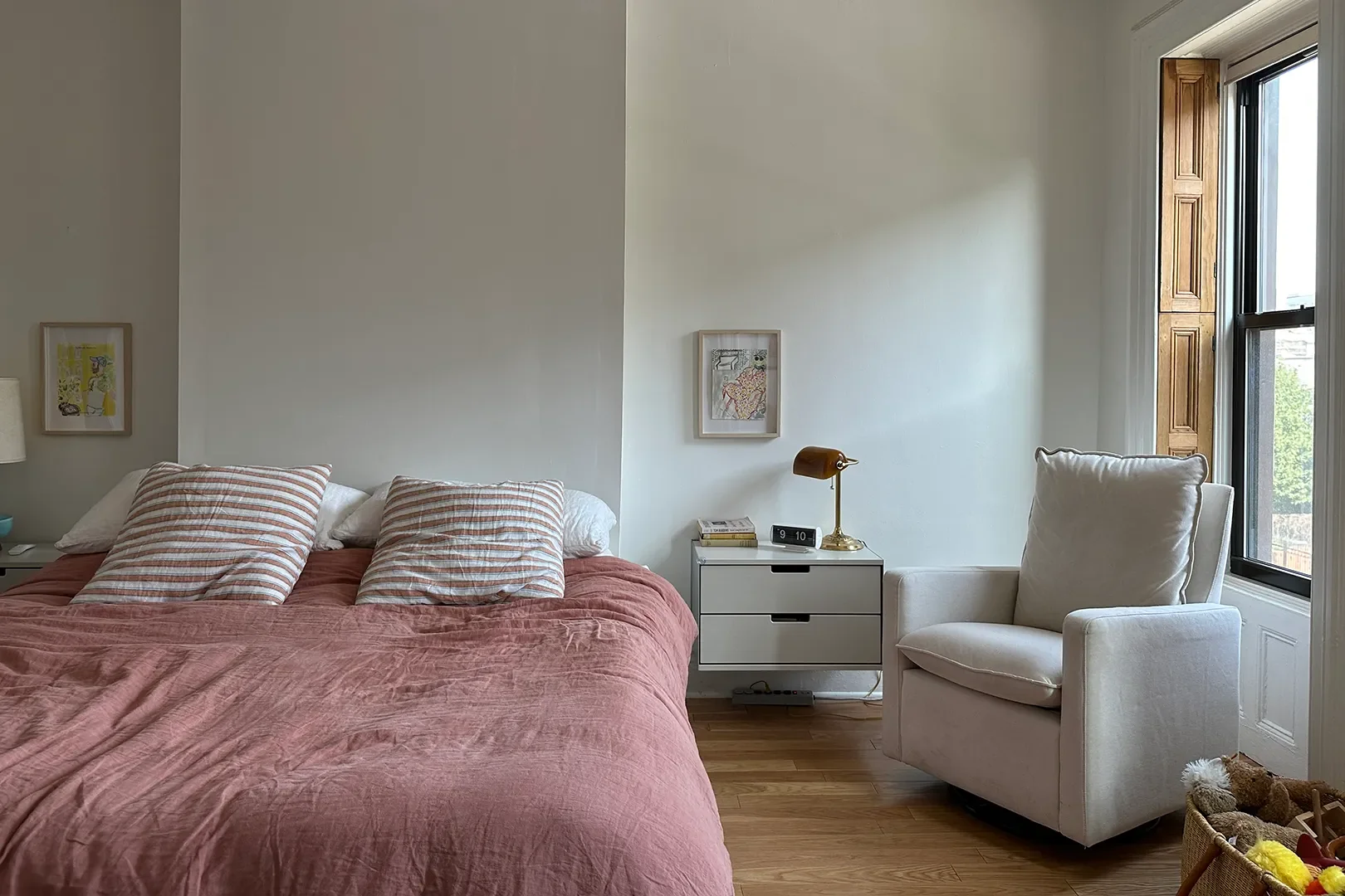 The Final Tally of This Kitchen-Turned-Bedroom Reno Was a Mere $63