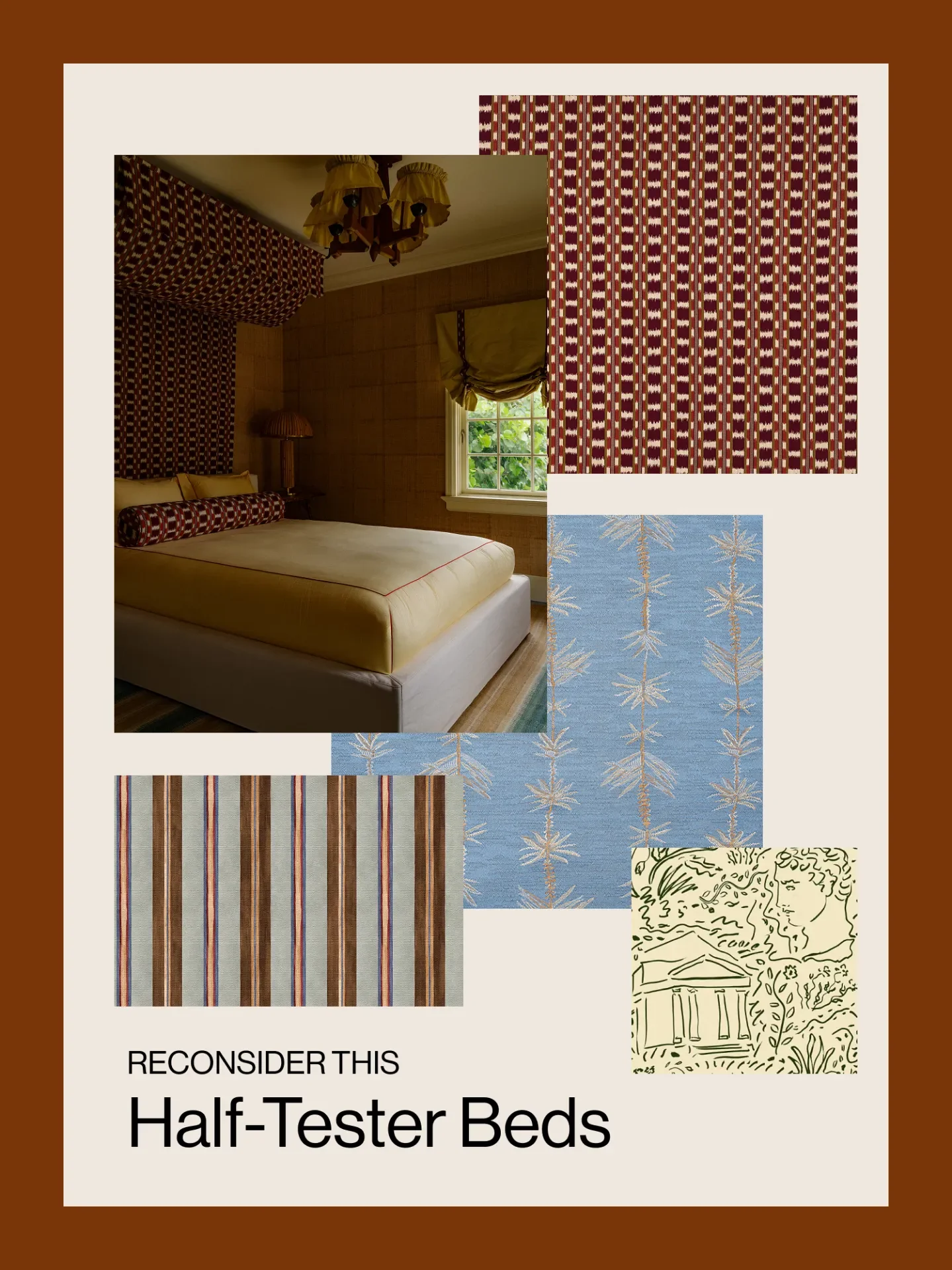 The Half-Tester Canopy Bed Designers Want You to Reconsider