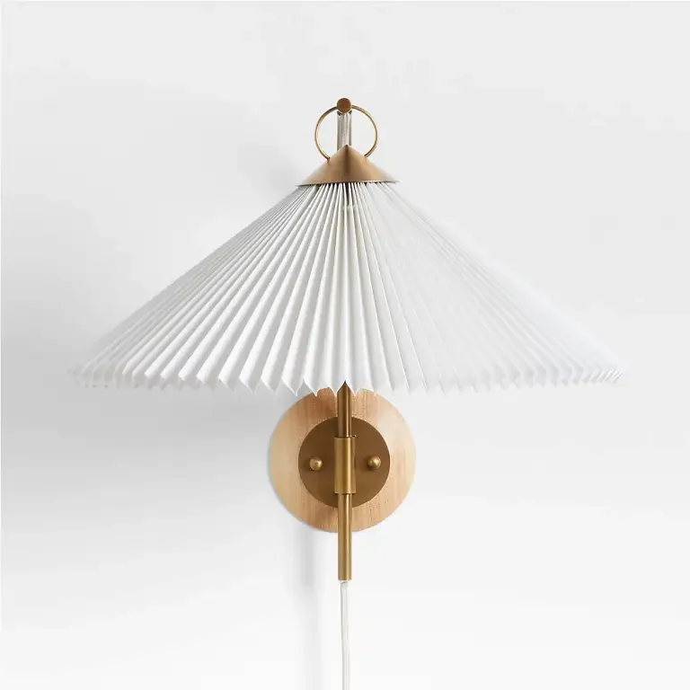Why Designers Love This Plug-In Sconce: The Cord Simply Disappears