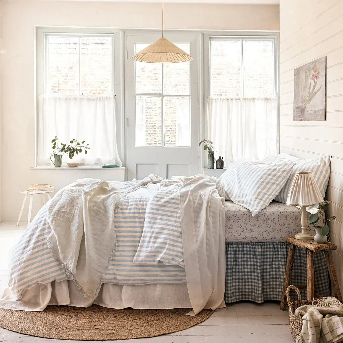 The Simple Swap That Gave My Sleek Modern Bed a Cottagecore Soul