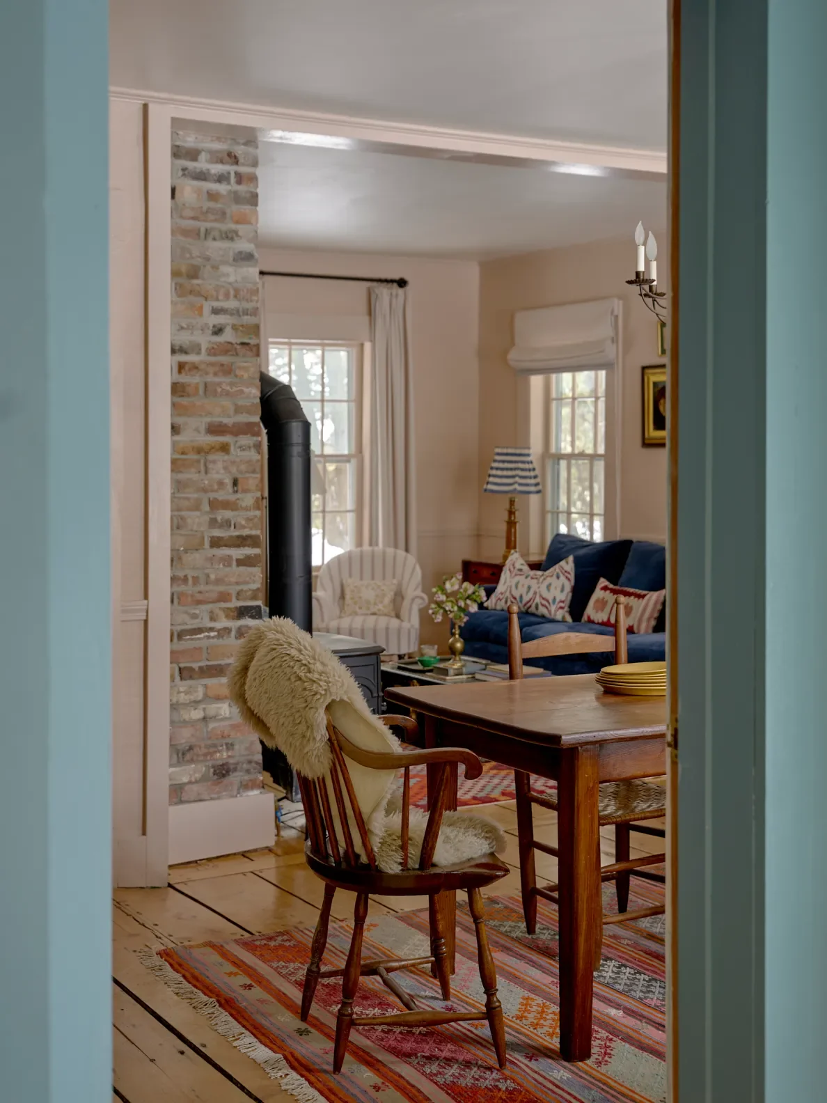 An 1860s Vermont Farmhouse, Once Unwanted, Becomes a Family’s Layered Retreat
