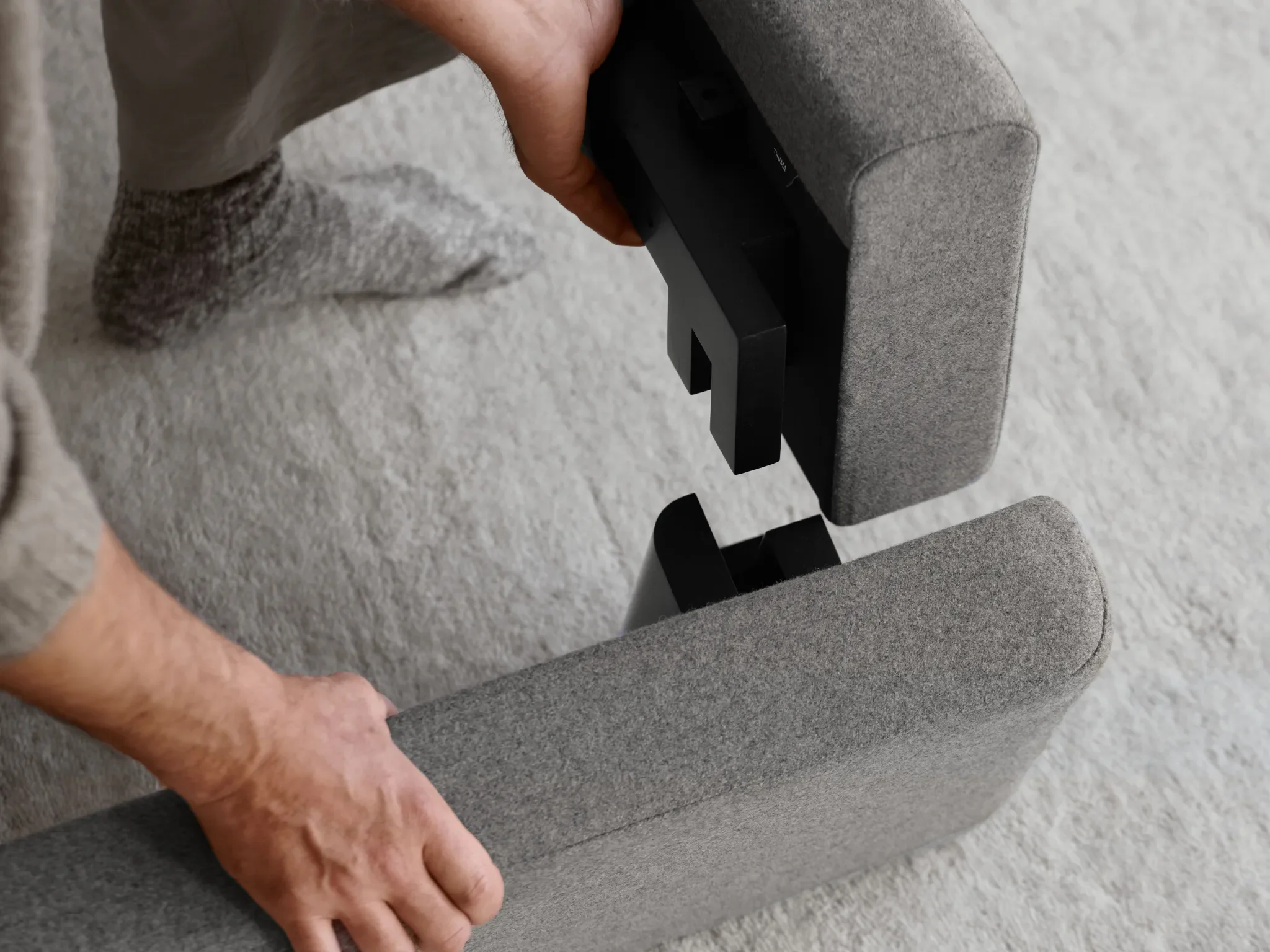 Why I Traded Under-Bed Storage for a Low, Upholstered Frame